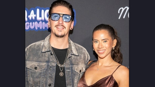 guy fieri son hunter and professional pickleball player tara bernstein got married