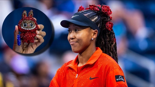 Naomi Osaka at the U.S. Open in New York