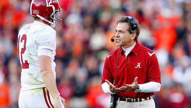 Nick Saban Isn’t Returning To The Sidelines, But He’s Still Delivering Hits. Greg McElroy On Receiving End
