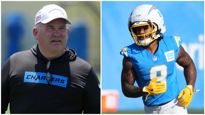 Chargers rookie RB Omarion Hampton is a hot fantasy football target, but Greg Roman says the backfield will be a rotation, raising questions about Hampton's early-season workload.
