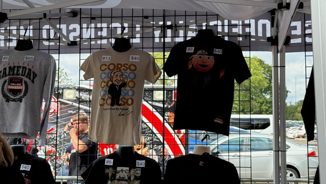 Texas fans are soaking in the atmosphere in Columbus, ahead of 