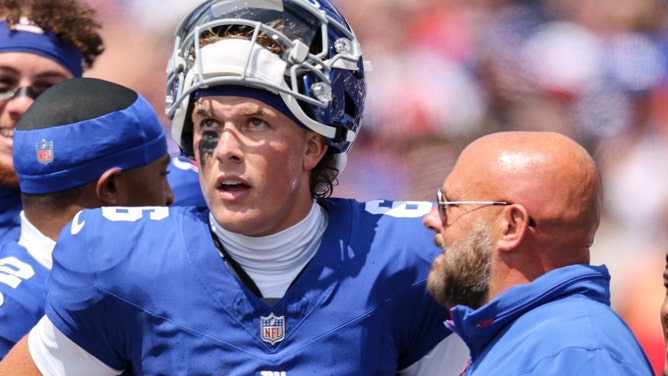 Jaxson Dart Era Begins For The New York Giants As Russell Wilson Benched