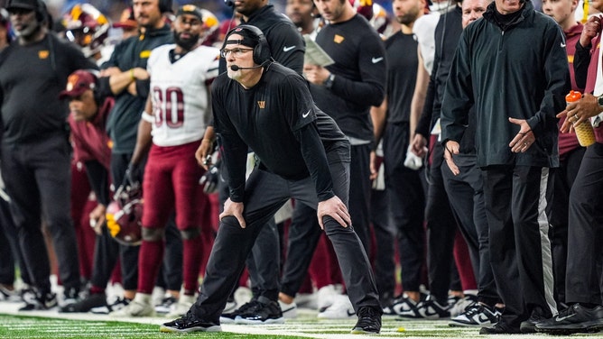 Washington Commanders head coach Dan Quinn will have to coach up his defense this season. (Photo credit: Kimberly P. Mitchell via Imagn Images)
