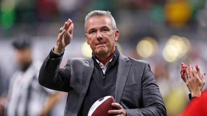 Urban Meyer former head coach of the Ohio State Buckeyes