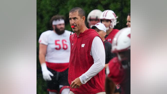 Luke Fickell Wisconsin Badgers (Credit: Scott Ash / Milwaukee Journal Sentinel / USA TODAY NETWORK via Imagn Images)
