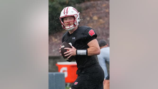 Wisconsin Badgers Billy Edwards (Credit: Scott Ash / Milwaukee Journal Sentinel / USA TODAY NETWORK via Imagn Images)