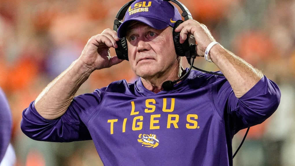 Brian Kelly head coach of LSU Tigers