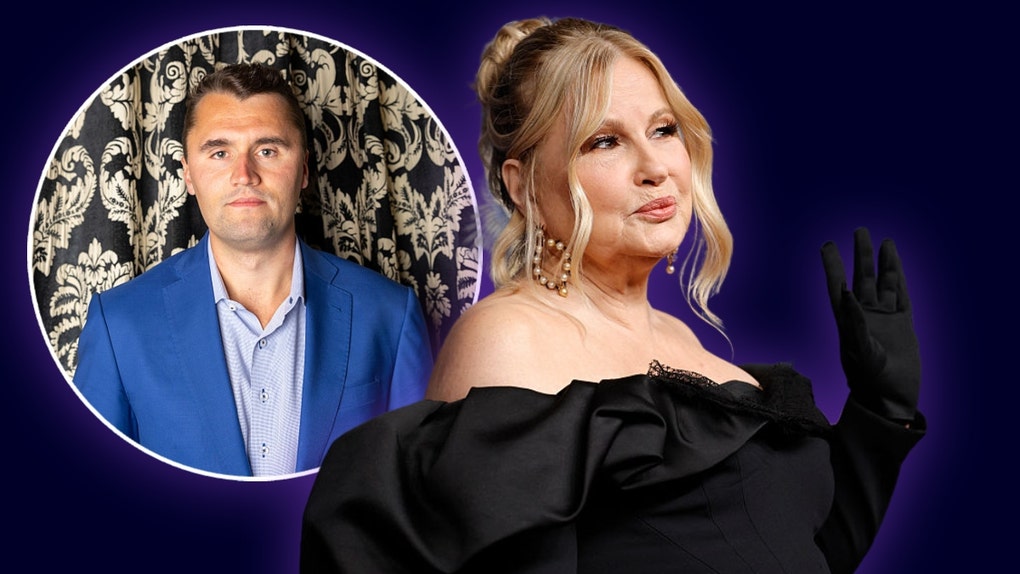 Charlie Kirk and Jennifer Coolidge
