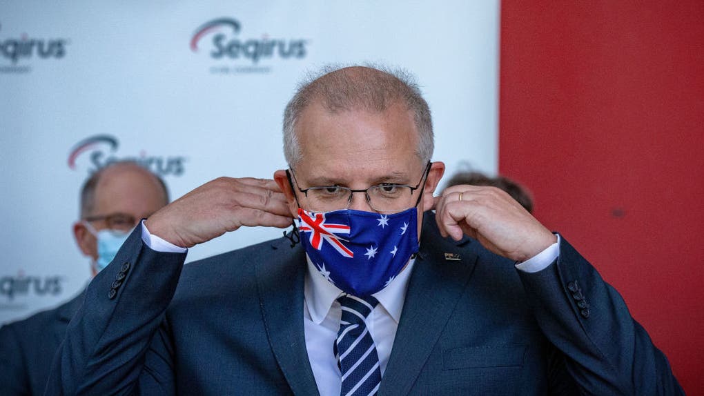 Former Australian Prime Minister Scott Morrison