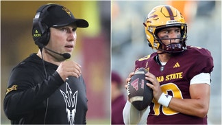 Arizona State's football program is getting roasted online for a video of them using cowbells in practice. Watch a video of the practice tactics. What are the reactions? (Photo by Bruce Yeung/Getty Images and Photo by Chris Coduto/Getty Images)