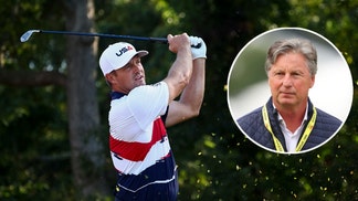 Bryson DeChambeau and Brandel Chamblee ahead of Ryder Cup