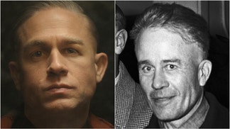 Netflix released a terrifying preview for the upcoming series "MONSTER:  The Ed Gein Story." Watch the trailer with Charlie Hunnam. Who was Ed Gein? How many people did he kill? (Credit: Getty Images and Netflix)