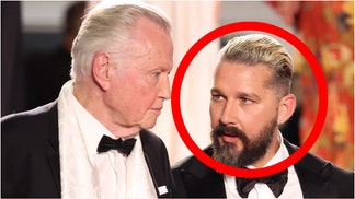 Actor Shia LaBeouf spoke about needing to make amends with Jon Voight after not speaking for years. The two had serious political differences. (Photo by Daniele Venturelli/WireImage via Getty Images)