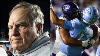 TCU released a video mocking Bill Belichick and UNC after blowing out the Tar Heels. Watch the video. What happened in the game? (Photo by Jared C. Tilton/Getty Images and Photo by Nicholas Faulkner/Icon Sportswire via Getty Images)