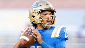 UCLA QB Pierce Clarkson has been arrested on a felony charge. The program has suspended him indefinitely. What details are known? (Photo by Ric Tapia/Getty Images)