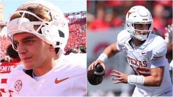 Ryan Clark is going viral for a comments about Arch Manning not being elite. Watch a video of his comments. What did he say? (Photo by Gregory Shamus/Getty Images)