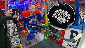 Corey Perry and Kings logo