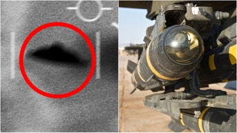 A shocking video allegedly shows a UFO surviving a missile strike. Watch the video released by Congress. How strong is a Hellfire missile? What was the object shot at? (Credit: Getty Images Creatives)
