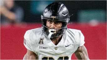 Army Black Knights football player Larry Pickett Jr. saved a man after a car crash. Watch a video of what happened. Who is Larry Pickett? (Photo by Terence Lewis/Icon Sportswire via Getty Images)