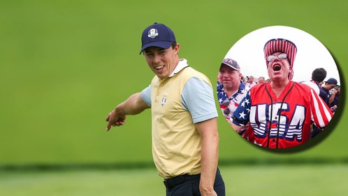 Matt Fitzpatrick at Ryder Cup