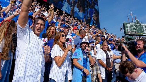Anthony Rizzo, Cindy Crawford, and Eddie Vedder