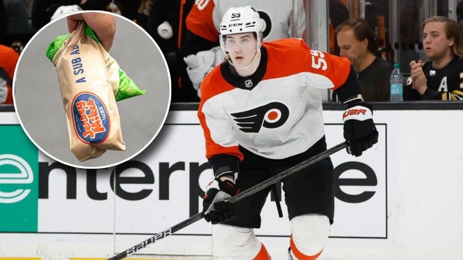 Flyers Prospect Oliver Bonk Bulked Up With Jersey Mike’s Subs