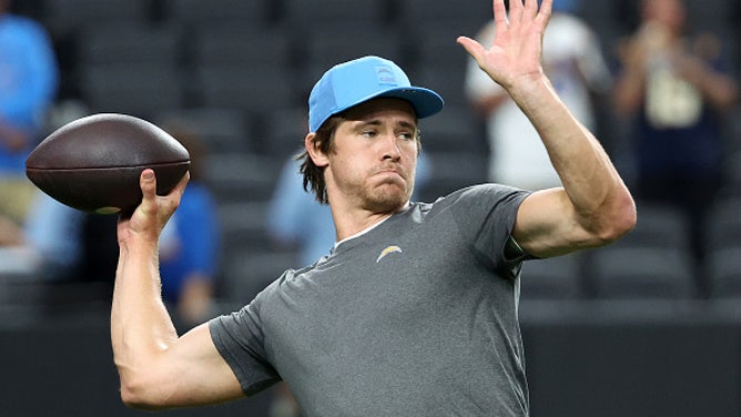 Justin Herbert Seems To Flip Off Cameras Before Chargers, Raiders Showdown