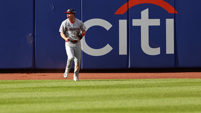 Jacob Young Returns To Make Another Amazing Catch — Proving It’s Not Just the Mets He Can Beat
