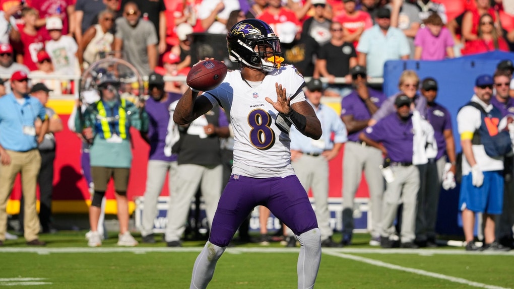 Judging on the spread, it's likely Baltimore Ravens returns to play the Chicago Bears in NFL Week 8. (Photo credit: Denny Medley-Imagn Images)