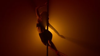 71-year-old pole dancer Mary Caryl Serritella isn't letting hip replacement slow her down