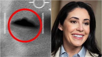 The preview is out for the upcoming UFO documentary "The Age of Disclosure." The film focuses on what is happening with government investigations into UFOs. It airs on Amazon Prime. (Credit: Getty Images Creatives and Tom Williams/CQ-Roll Call, Inc via Getty Images)