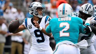 Bryce Young against the Miami Dolphins