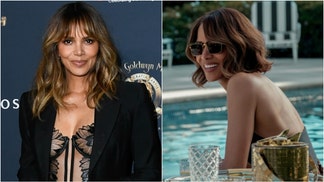 The trailer for "Crime 101" with Halle Berry and Chris Hemsworth is out. Watch a preview. What is the movie about? When does it come out? (Photo by Mindy Small/WireImage via Getty Images and Amazon MGM Studios Press Site)