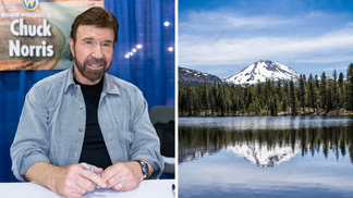 Chuck Norris Conquers 10,000-Foot Volcano At 85 Years Old