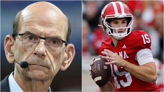 Paul Finebaum continues to go after the Big Ten. (Photo by Kevin C. Cox/Getty Images and Photo by Joe Robbins/Icon Sportswire via Getty Images)