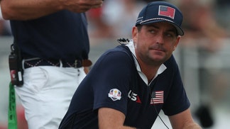 Keegan Bradley at the 2025 Ryder Cup