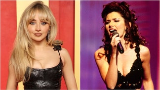 Sabrina Carpenter and Shania Twain performed together, and the audience seemed wildly unimpressed. Watch a video of the performance. What are the reactions? (Photo by Beth Gwinn/Redferns via. Getty Images and Photo by Amy Sussman/Getty Images)