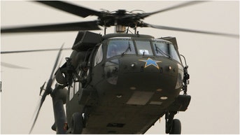 Lockheed Martin unveiled the S-70UAS U-Hawk helicopter. It's an autonomous version of the Blackhawk and it has incredible capabilities. Watch a video of the aircraft. (Photo by Kevin Carter/Getty Images)