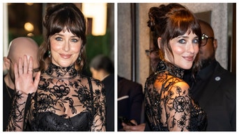 Dakota Johnson won't stop wearing naked dresses on the red carpet