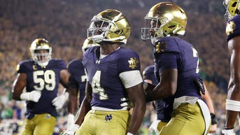 Notre Dame running back Jeremiyah Love