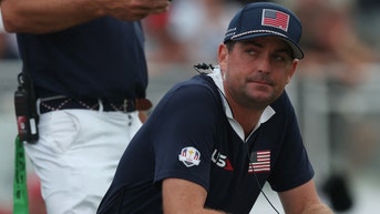 Keegan Bradley at the 2025 Ryder Cup