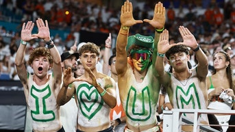 Miami Hurricanes fans took their frustrations out on themselves after Friday's loss to Louisville.