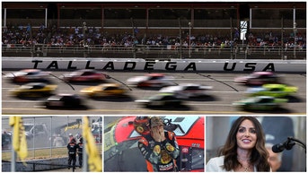 NASCAR wife Samantha Busch had a big week with Donald Trump, things got nasty after dark at Talladega and one driver nearly suffocated in Turn 3. 