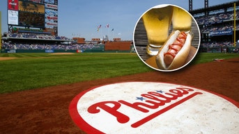 Citizens Bank Park, hot dog, and beers