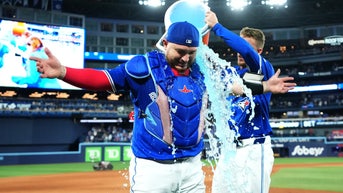 Toronto Blue Jays catcher Alejandro Kirk