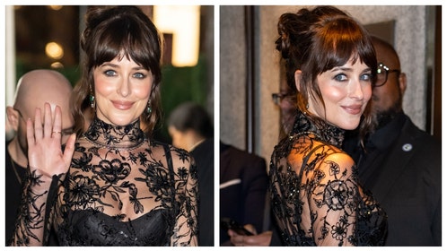 Dakota Johnson won't stop wearing naked dresses on the red carpet