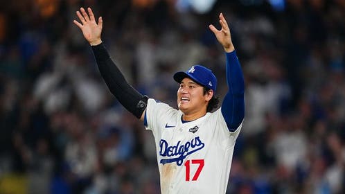 Shohei Ohtani of the Los Angeles Dodgers
