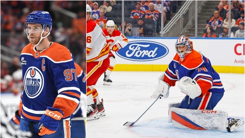 Connor McDavid and Stuart Skinner