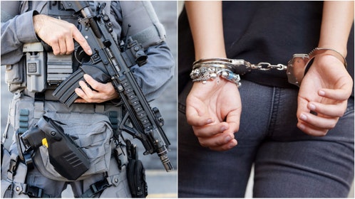 A female police officer rocked a woman during a Jason Aldean concert. (Credit: Getty Images Creatives)