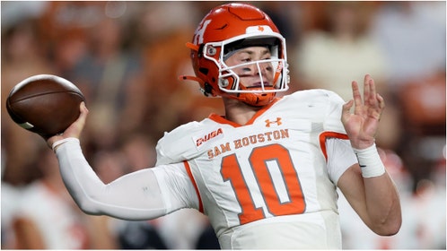 Sam Houston State played in front of very few fans against Jacksonville State. See a video of the crowd. Why is SHSU so bad? (Photo by Tim Warner/Getty Images)